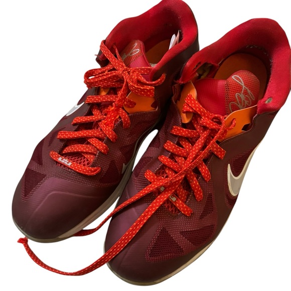 Nike Other - NIKE LeBron Low Cherry MENS 14 Basketball Shoes 510811-600 FAST SHIPPING